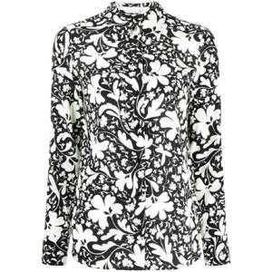 25 SS Stella McCartney 플로럴 프린트 실크 셔츠 6200613CS213 TP432087195