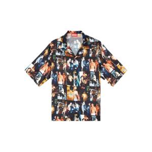 25 SS 디젤 X 톰 오브 핀란드 파운데이션 그래픽 프린트 티셔츠 P015490SPBX TP438825952