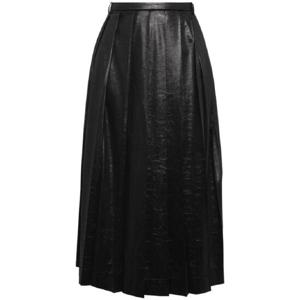 25 SS 로우클래식 플리츠 미디 스커트 LW244SK06BK TP432512288