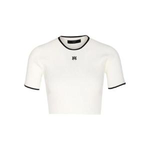 25 SS 아미리 MA 골지 반소매 탑 KNTE1008IVORY TP438833609