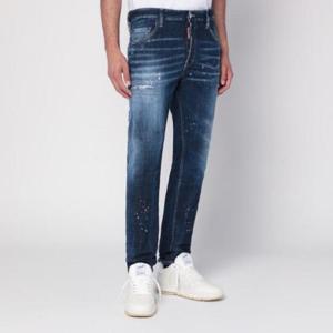 DSQUARED2 Medium Easy Wash Tidy Biker Jeans S74LB1734S30664/R_DSQUA-470