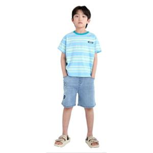 [컬리수]컬리수 레터링데님반바지 c252dn252p 청/블루