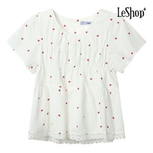 [르샵] 포인트 하트 프릴 블라우스 (BP6BL017A)