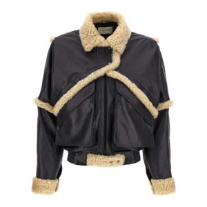 마그다뷰트림 패딩 135725NAVY Blue