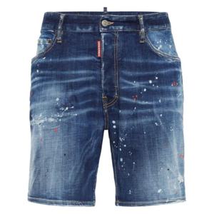 디스퀘어드2 스트레이트 팬츠 S74MU0884S30664 470 NAVY BLUE