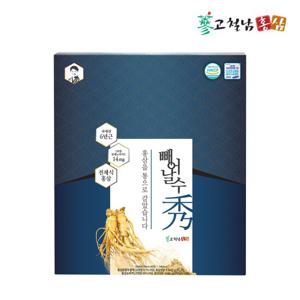 고철남홍삼 프리미엄 전체식 홍삼진액 빼어날 수 50ml x 60포