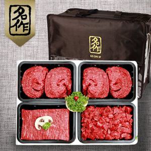 [리얼명작] 경주천년한우 1등급 모듬정육세트 12호-2kg/냉장