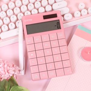 핑크 디자인 전자 계산기 갓샵 사무용 미니 심플 컬러 계산기