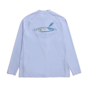 내셔널지오그래픽 N232MRG760 남성 그래픽 집업 래쉬가드 BLUE
