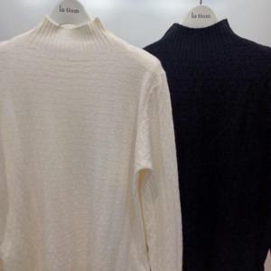 Latium HC06 겨울 가을 봄 부드러운 반목폴라 기본긴팔 니트티 T2411sw10