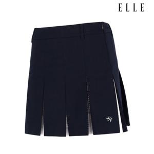 [엘르골프]메쉬 트임 플리츠 스커트 6J41852-820
