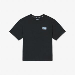 [39%OFF][휠라키즈] Camping 로고 박스 티셔츠 (FK2RSG2S02X_DGY)