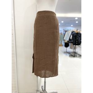 [코데즈컴바인] 린넨 겹트임 스커트 (CIB-SK505W5)