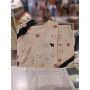 블루독베이비 (CR)상큼애플내의(44A7005434)CH 24FW 출산선물 조카 임신 백일 돌
