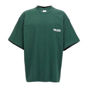 베트멍 반팔티셔츠 UA65TR423G POLIZEIGREENBLACK