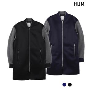 [HUM][HUM]남) 네오플랜 소매배색 롱점퍼 (H171U170A)