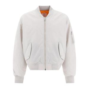 스투시 남성 화이트 Built 봄버 자켓 1157430008 GREY