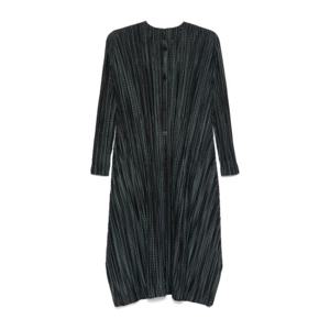 이세이미야케 플리츠플리즈 가디건 그린 PP48JA212 69