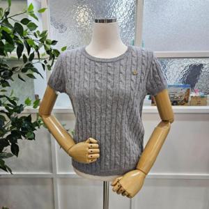 부루앤쥬디 sh06 장식꽈배기니트 그레이 BBQKPO112P