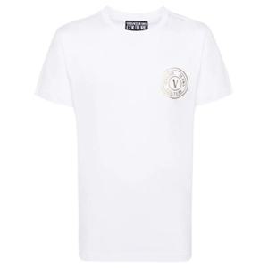 베르사체 반팔 티셔츠 76GAHT03 CJ00T G03 White