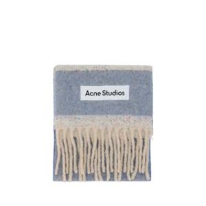 아크네 스튜디오 머플러 스카프 CA0344 AAL Blue DENIM BLUE