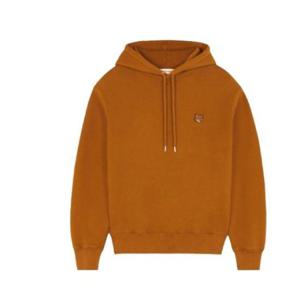 메종키츠네 후드 티셔츠 MW00704KM0307 P261 Free Tobacco