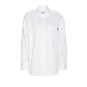 메종키츠네 셔츠 LW00404WC0025 P100 White