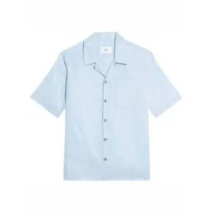 아미 반팔 셔츠 HSH203CO0015450 SKY BLUE DOM