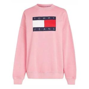타미힐피거 긴팔 티셔츠 DW18623THA PINK DOM