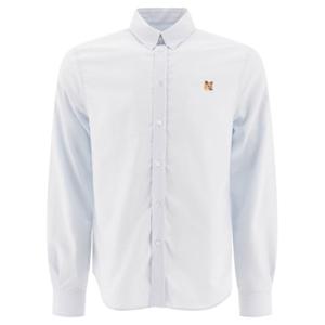 메종키츠네 긴팔 셔츠 MM00413WC5012P410 LIGHT BLUE DOM