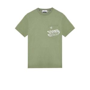 스톤 아일랜드 반팔 티셔츠 781524688V0055 SAGE GREEN DOM