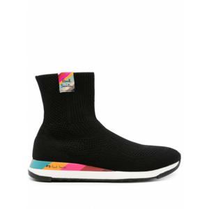 [PAUL SMITH] 여성 스니커즈 코멧 로고패치 하이탑 W1SCMT01LPLY 79 블랙 /9