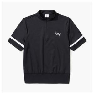 [르꼬끄골프]르꼬끄골프티셔츠 KQF GP222LTS41-BLCK 여성 하이넥