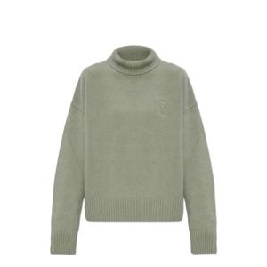 아미 터틀넥 UKS444KN0028303 GREEN AQUA DOM