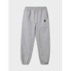 [후아유]WHTMF2221U MELANGE GRAY 스티브 조거 팬츠(노기모)