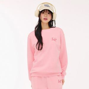[체이스컬트]여성 자수 포인트 맨투맨 티셔츠 EARG5164B0P_ys