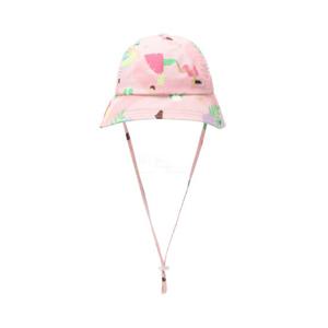 내셔널지오그래픽 키즈 K232KHA080 패턴보닛햇 PINK