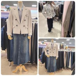 오프리미츠 HC26 25년SS트렌드한 미니멀리즘 테일러드 크롭숏오피스하객룩재킷남구홈플러스 M25JK1301