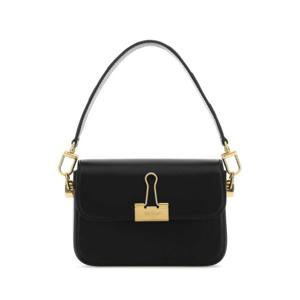 오프화이트 숄더백 OWNN118S23LEA001 1000 Black