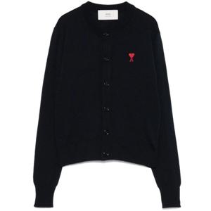 아미 스웨터 FKC211KN0025 430 BLEU NUIT