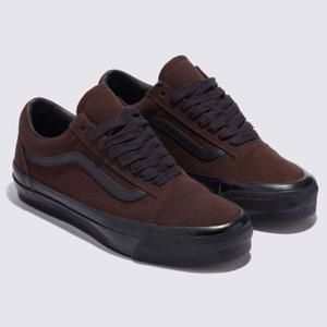 반스 VN000D56YS8 프리미엄 스웨이드 Old Skool 올드스쿨 44 쿠셔닝 내구성 클래식 블랙 검솔