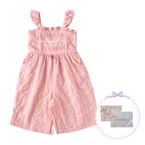 [밍크뮤HP]25년S S(PK)쁘띠플라워점프슈트 (35315-420-02)