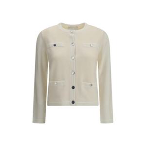 토리버치 가디건 146098102 NEW IVORY WHITE ASPARA DOM