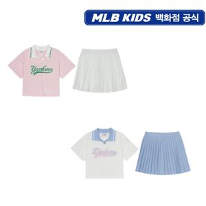 MLB키즈 바시티 여아 스커트세트 (7FS1V0653ALL)