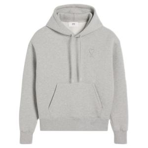 아미 후드 티셔츠 USW2277490951 HEATHER ASH GREY DOM
