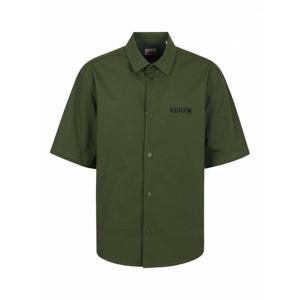 [KENZO] 남성 셔츠 보케 플라워 20 숏 슬리브 FF55CH1299LP50 라이트 Brown /8