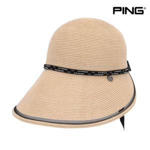 [핑]PING 여성 천연초 와이드챙 햇 121C2CP660 BG 골프 모자