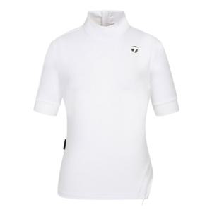 [테일러메이드][엑셀러]25SS 여성 셔링 하이넥 5부소매 티셔츠 TWTHO6141-100