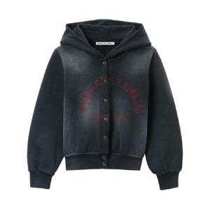 알렉산더왕 디스트레스드 후드 재킷 4CC225155416D