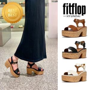 핏플랍 FITFLOP (FFSO5E148) 25SS 플랫폼 레더 코르크 여성샌들 3종 택1